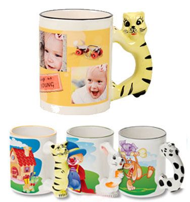 CANECA COM ALÇA BICHOS